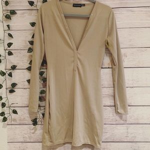 Pretty Little thing Nude Dress